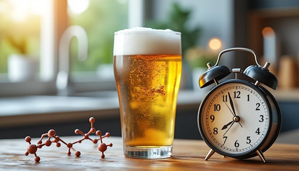 découvrez combien de temps il faut pour éliminer une bière de votre organisme et tout ce qu'il faut savoir sur le métabolisme de l'alcool.