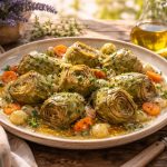 découvrez une délicieuse recette facile d'artichauts à la barigoule, un plat provençal savoureux qui vous invite à un voyage gourmand au cœur de la provence.