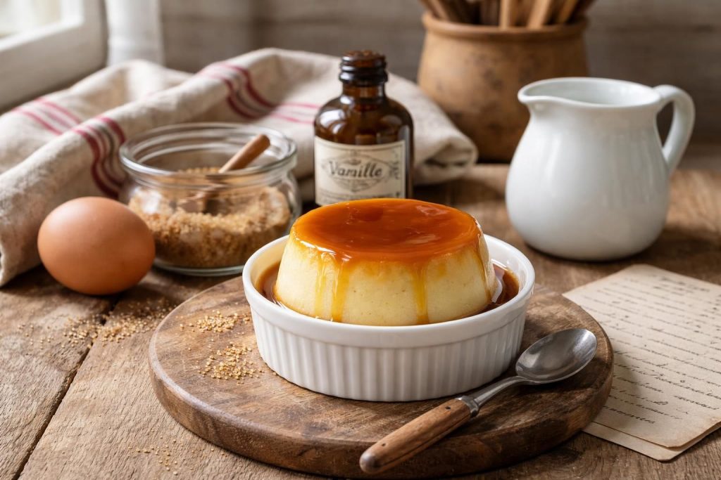 découvrez la recette authentique de la crème caramel de grand-mère, alliant simplicité et saveurs traditionnelles pour un dessert délicieux et garanti.