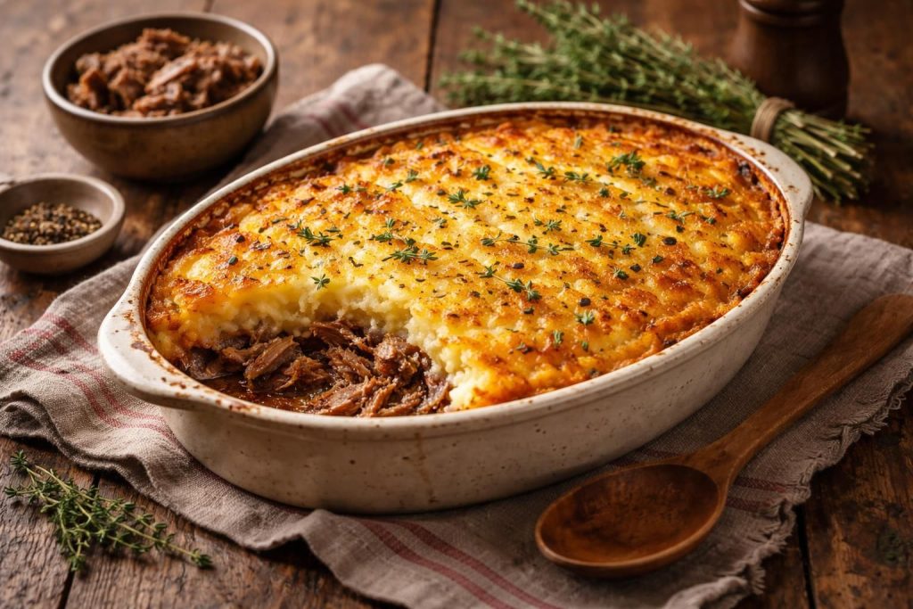 découvrez la recette maison du parmentier de canard, fondante et savoureuse, comme celle de ma grand-mère. un plat réconfortant et authentique à réaliser facilement.