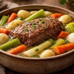 découvrez notre recette simple et savoureuse de pot-au-feu avec une viande tendre sans os à moelle, parfaite pour un repas réconfortant et gourmand.