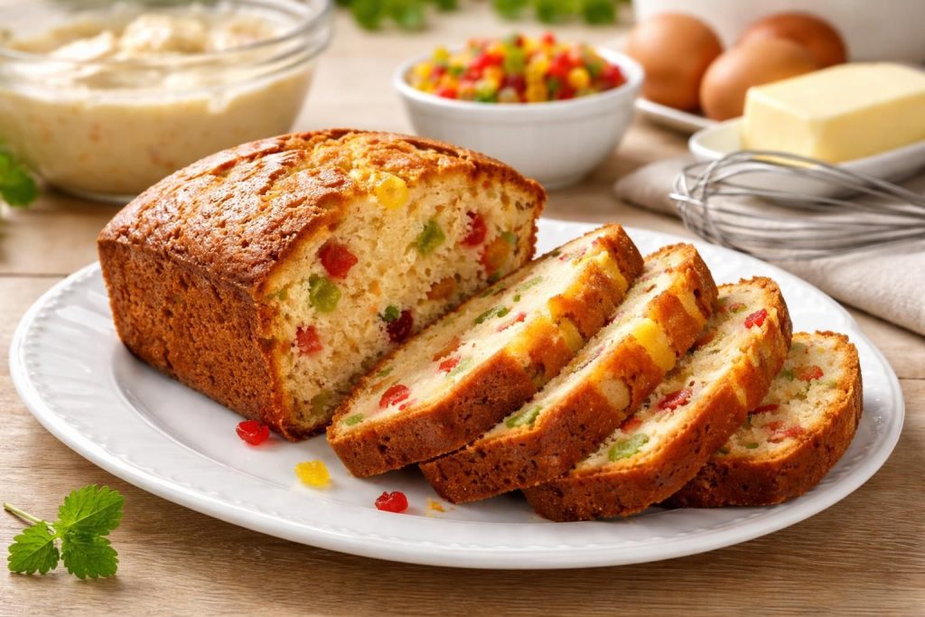 découvrez la recette simple et gourmande du cake moelleux aux fruits confits de cyril lignac, parfait pour un dessert savoureux et facile à préparer.