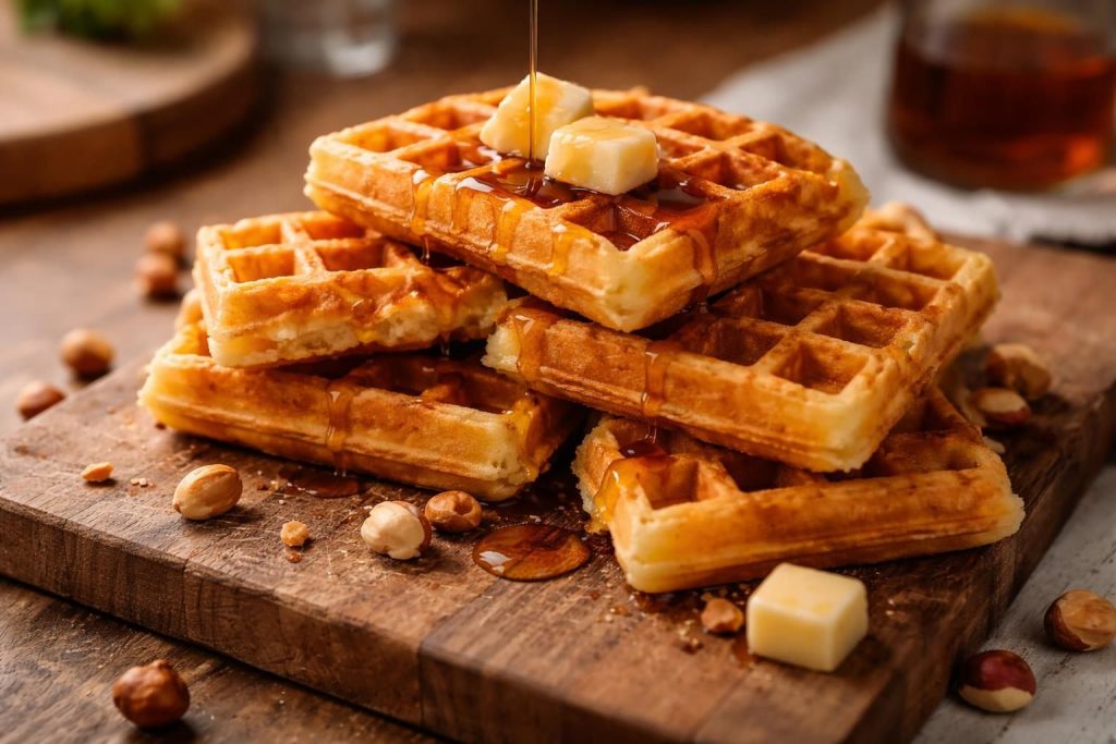 découvrez la recette irrésistible de chicchew.fr pour des gaufres croustillantes à l'extérieur et fondantes à l'intérieur, un vrai délice à partager !