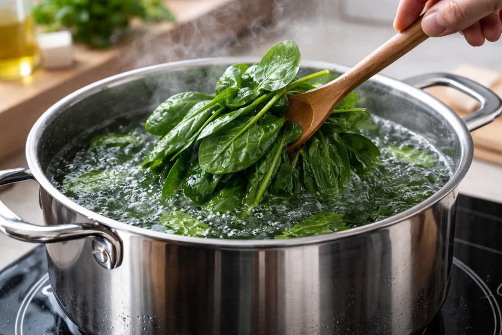 découvrez comment cuire parfaitement les épinards frais à l'eau en suivant notre guide simple. apprenez le temps idéal de cuisson pour préserver saveur et nutriments.