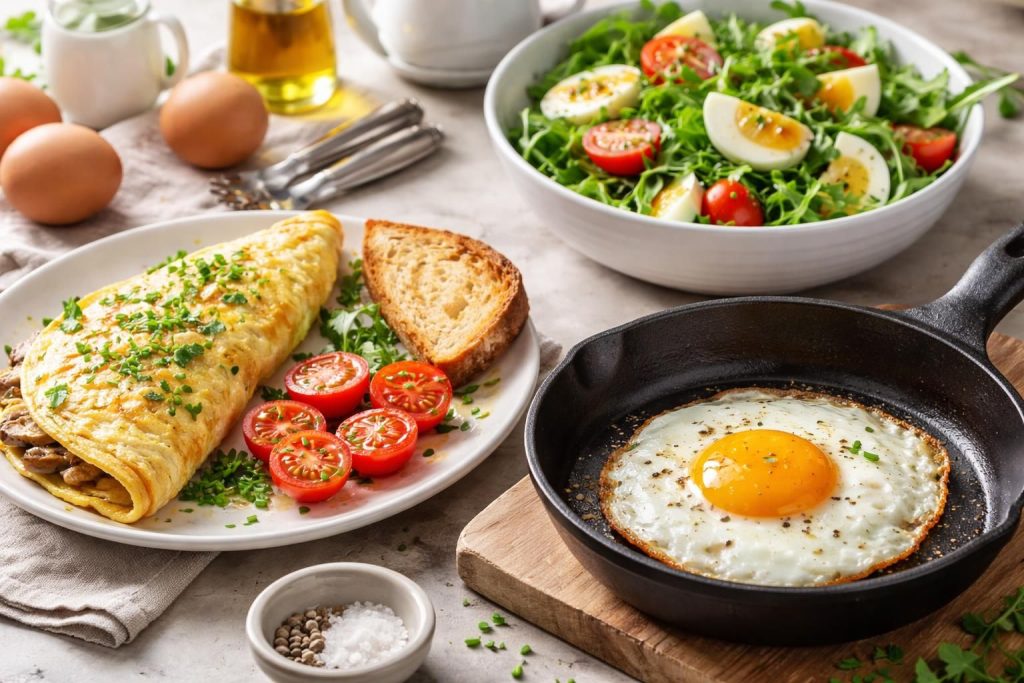 découvrez des recettes simples et savoureuses pour cuisiner vos œufs entiers. des délices salés faciles à préparer pour tous les goûts et toutes les occasions.