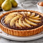 découvrez la recette simple et gourmande de la tarte poire-chocolat de cyril lignac, alliant douceur des poires et richesse du chocolat pour un dessert irrésistible.