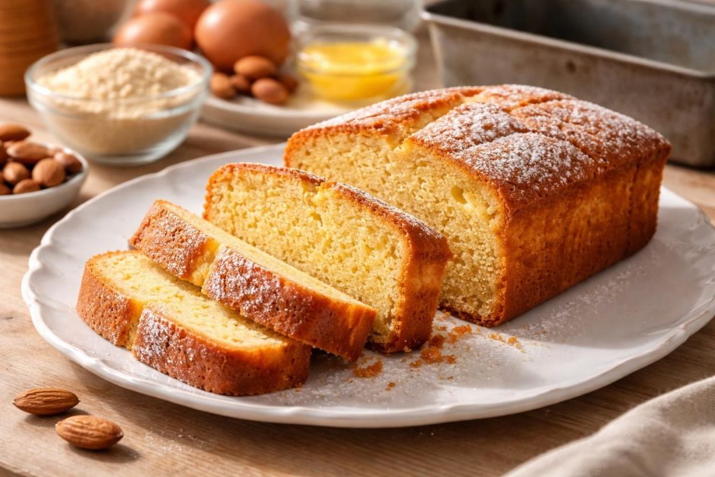 découvrez la recette facile et moelleuse du pain de gênes selon cyril lignac, idéale pour un dessert gourmand et rapide à préparer.