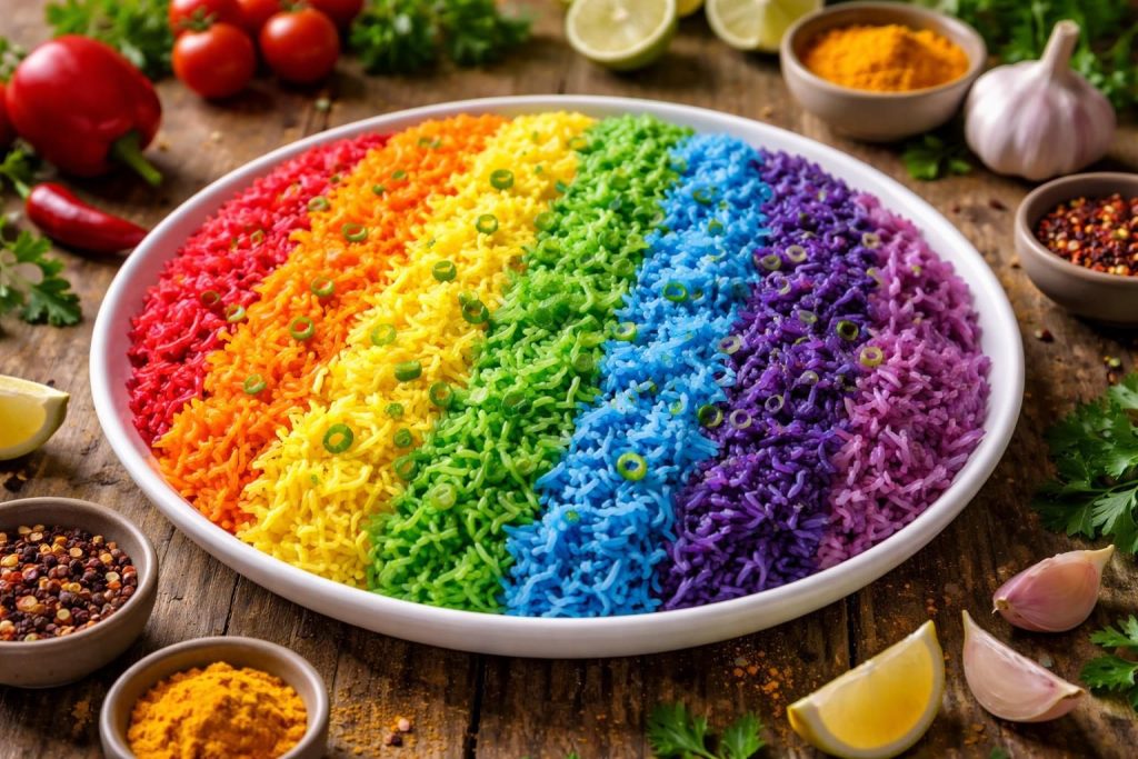 découvrez la recette colorée de pride rice, symbole de l'arc-en-ciel, son histoire inspirante et la signification derrière ses couleurs vibrantes.