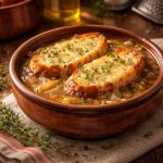 découvrez notre recette authentique de soupe à l'oignon façon grand-mère, simple à préparer et riche en saveurs traditionnelles pour réchauffer vos repas.